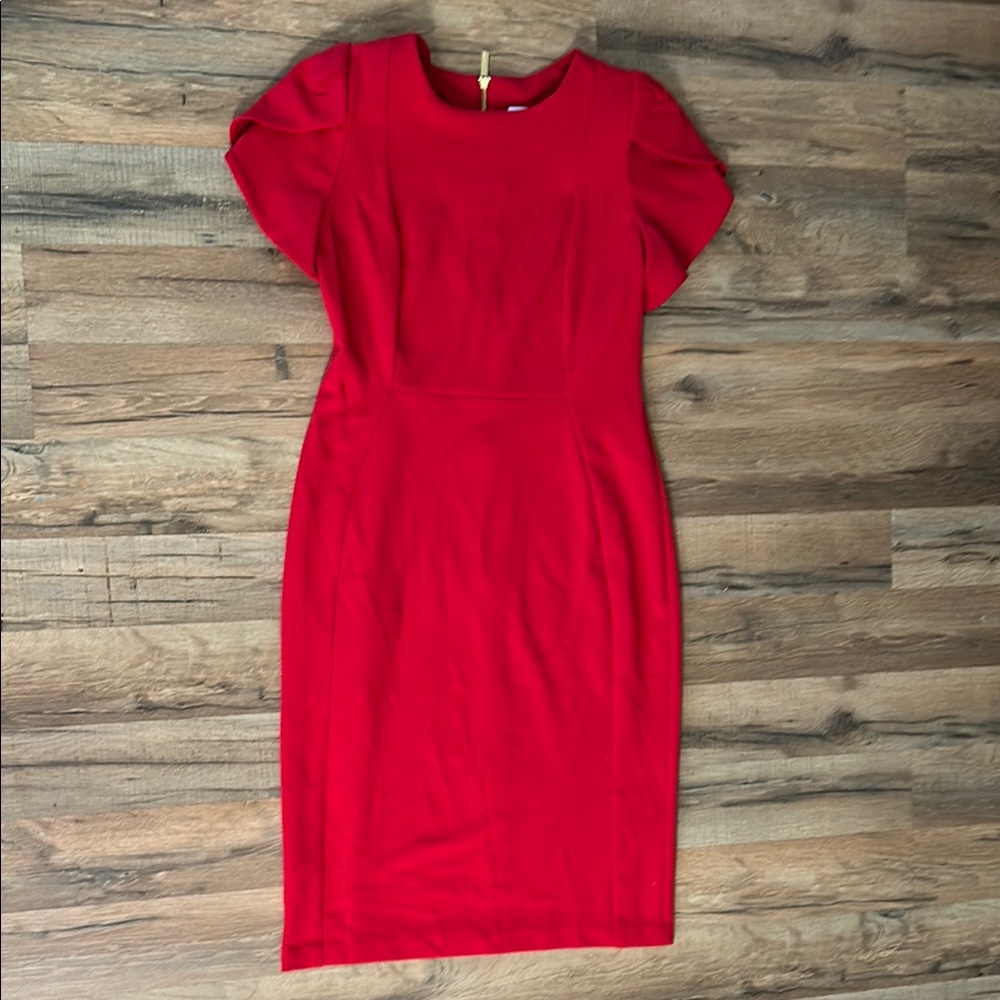 Calvin Klein Red Dress